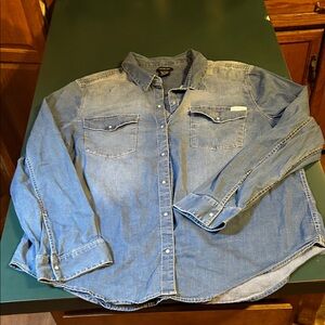 Calvin Klein Jeans Indigo Denim Shirt